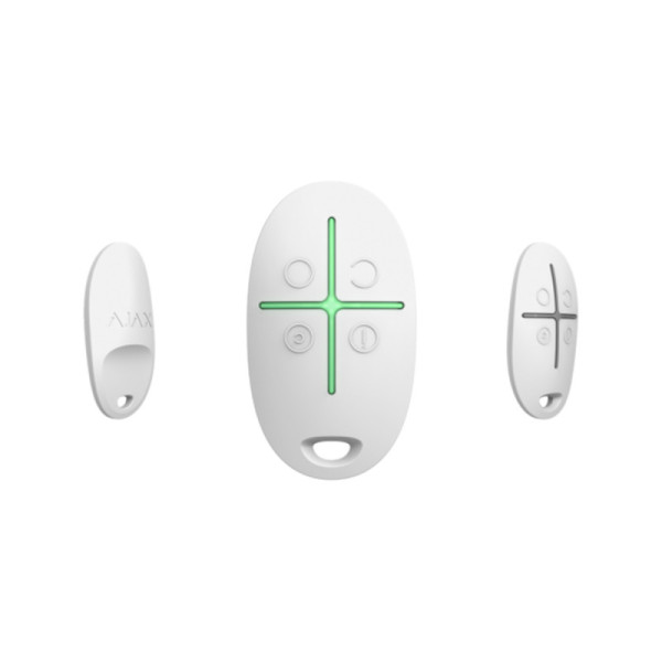 SPACECONTROL-W - AJAX - Télécommande 4 boutons sans fil - Blanc