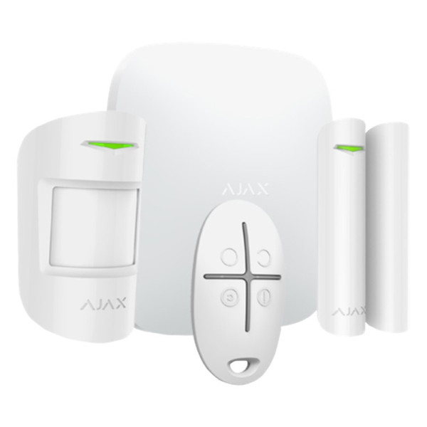 Ajax Starter Kit alarme sans fil (GSM + Ethernet) Blanc
