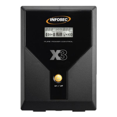 X3 EX 2000 LCD USB FR/SCHUKO