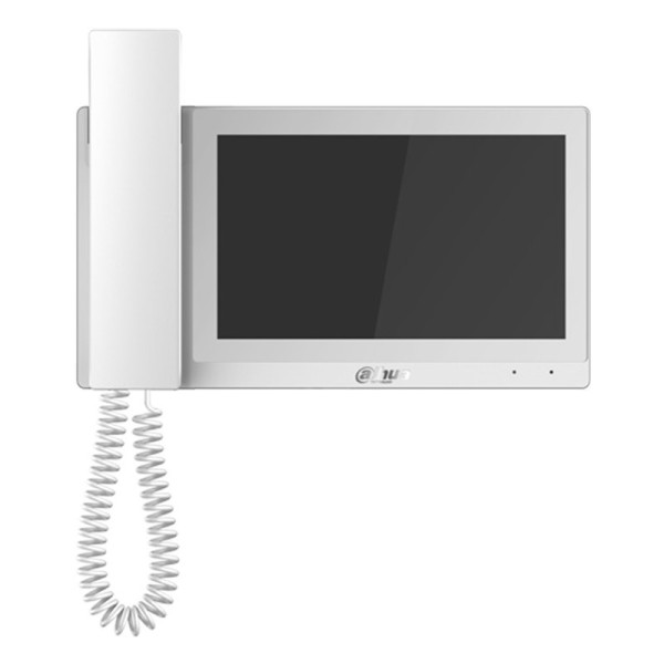 Dahua VTH5221EW-H – Moniteur vidéo intérieur IP 7" tactile, blanc, WiFi, PoE