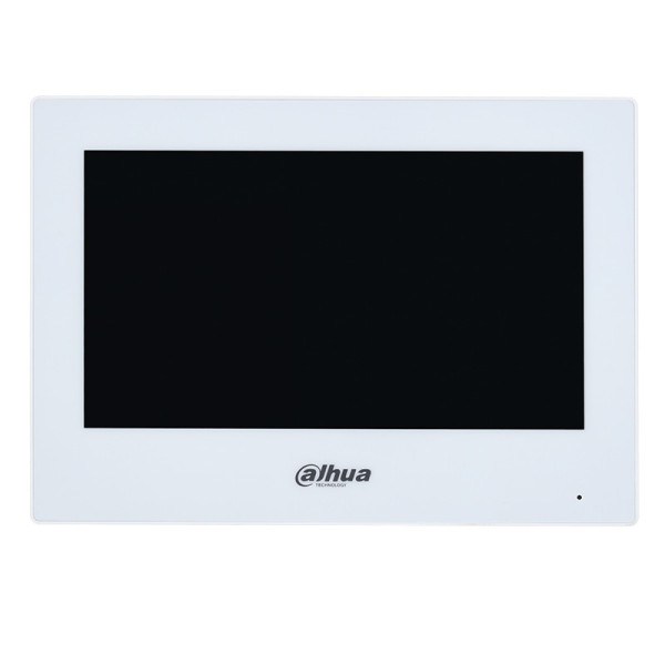 Dahua VTH2621GW-WP – Moniteur vidéo intérieur IP 7" tactile, blanc, WiFi, PoE