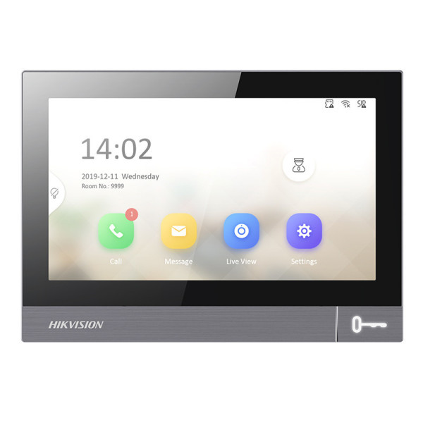 Hikvision DS-KH8381-WTE1 – Moniteur vidéo intérieur IP 10" tactile, WiFi, PoE