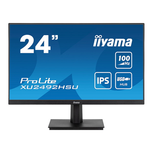 IIYAMA 23,8p IPS FHD 0,4ms 250cd/m² HDMI/DP 4xUSB 2x2W Noir