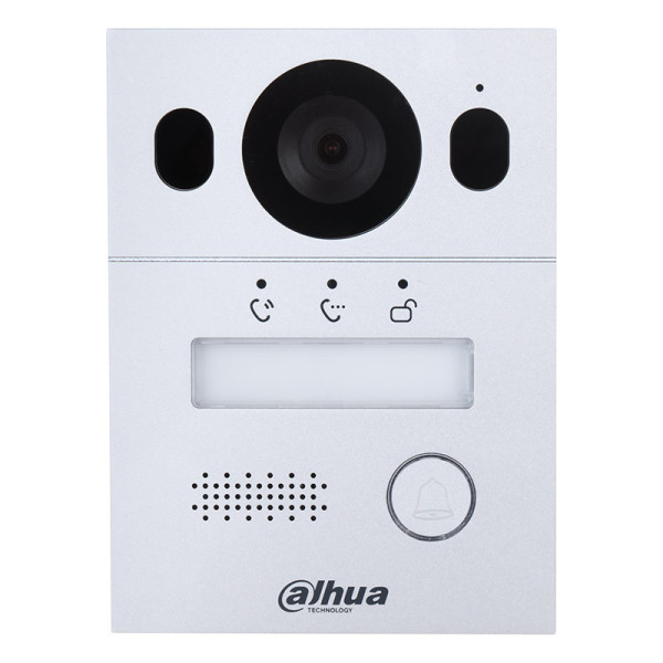 Dahua VTO2202F-P-S3 – Platine de rue IP vidéo 2 fils, aluminium