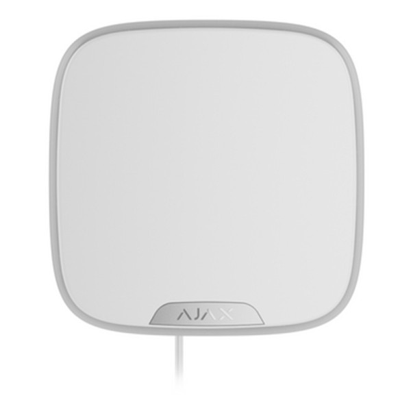 Ajax StreetSiren DoubleDeck Fibra ASP blanc (SUPÉRIEUR)