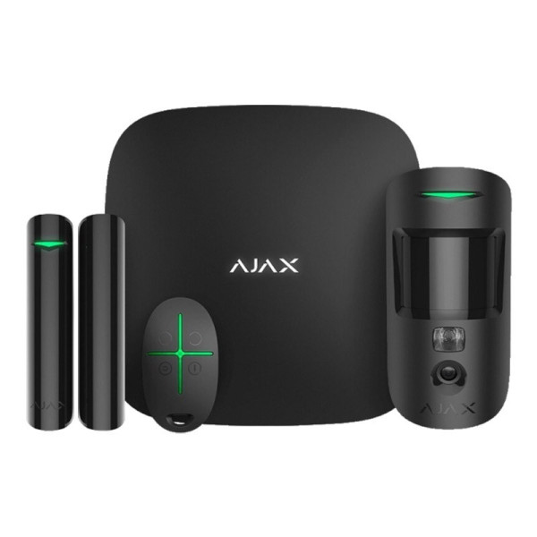 STARTERKIT-CAM-B - AJAX - Kit Hub2 + MC + DP+ SC - Noir