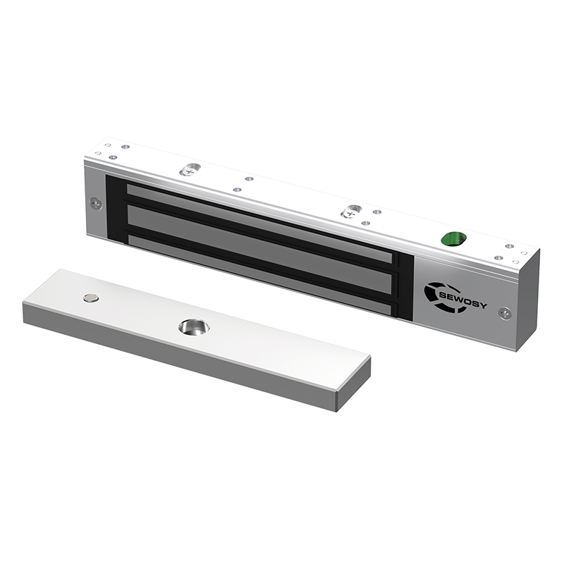 Ventouse applique grise - 300 daN - 12-24V DC - contact